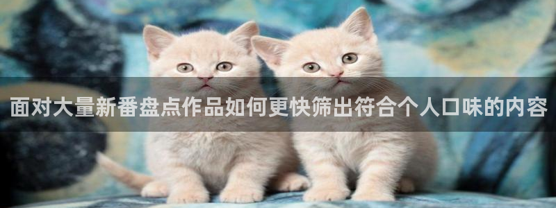 汗汗漫画最新:面对大量新番盘点作品如何更快筛出符合个人口味的内容配图